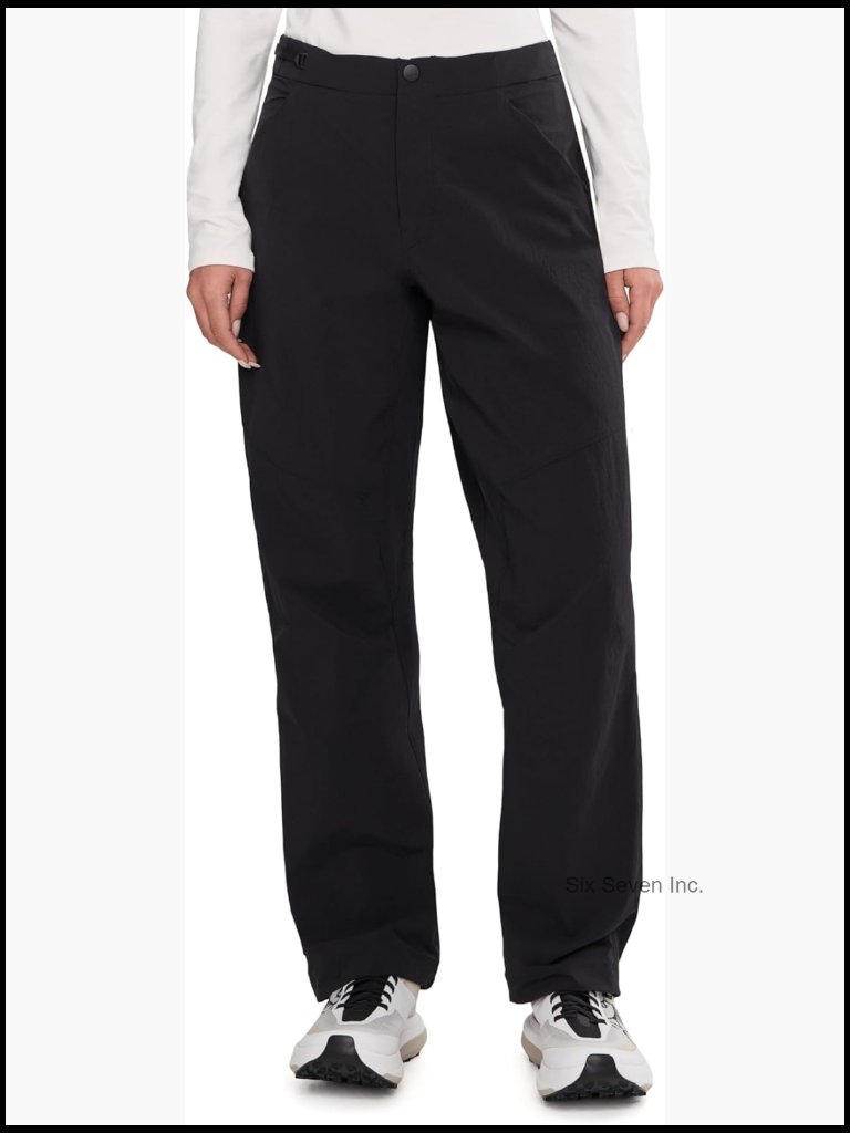 Wide Leg Climbing Pant With Stretch Durable Cotton Nylon Blend